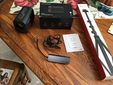 NearStream Wireless 4K Live Streaming Camera App Control Black AW VM46 & Tripod