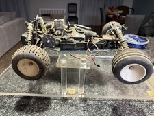 Vintage Duratrax Evader Stadium Truck ST .18 Med Project ! Runs !!