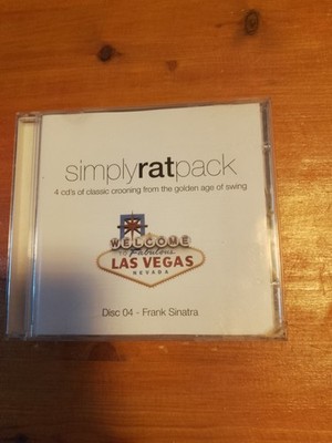 SIMPLY RAT PACK-FRANK SINATRA-ALBUM(15 TRACK MUSIC CD)DISC UNPLAYED-COFFEE SONG+