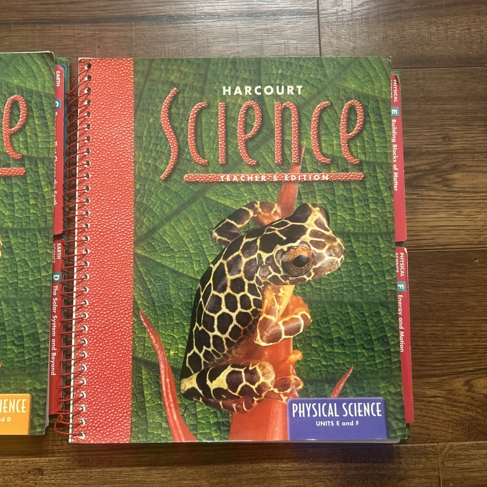 Harcourt Science, Grade 5, Units A, B, C, D, E, F - Teacher's Edition - Image 4 of 4