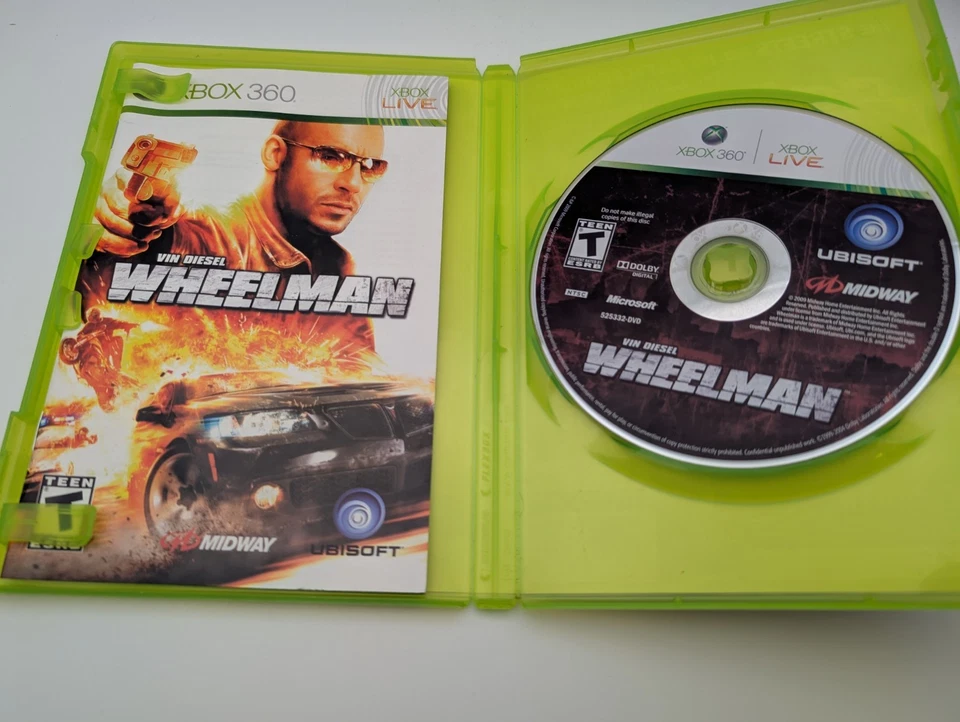 Wheelman - Microsoft Xbox 360 Complete CIB Tested Excellent Condition  - Image 2 of 4