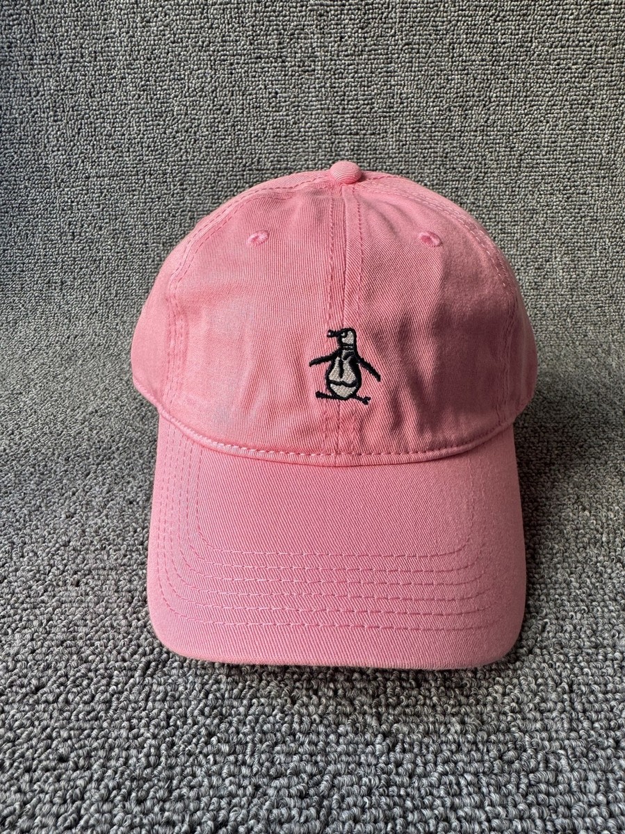 Original Penguin Pink Baseball Cap Strapback Adjustable One Size Classic Unisex