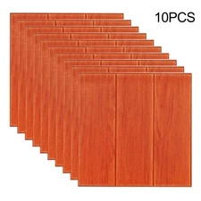 10 PCS 3D Self-adhesive Tile Stone Brick Wall Sticker Soft Foam Panels