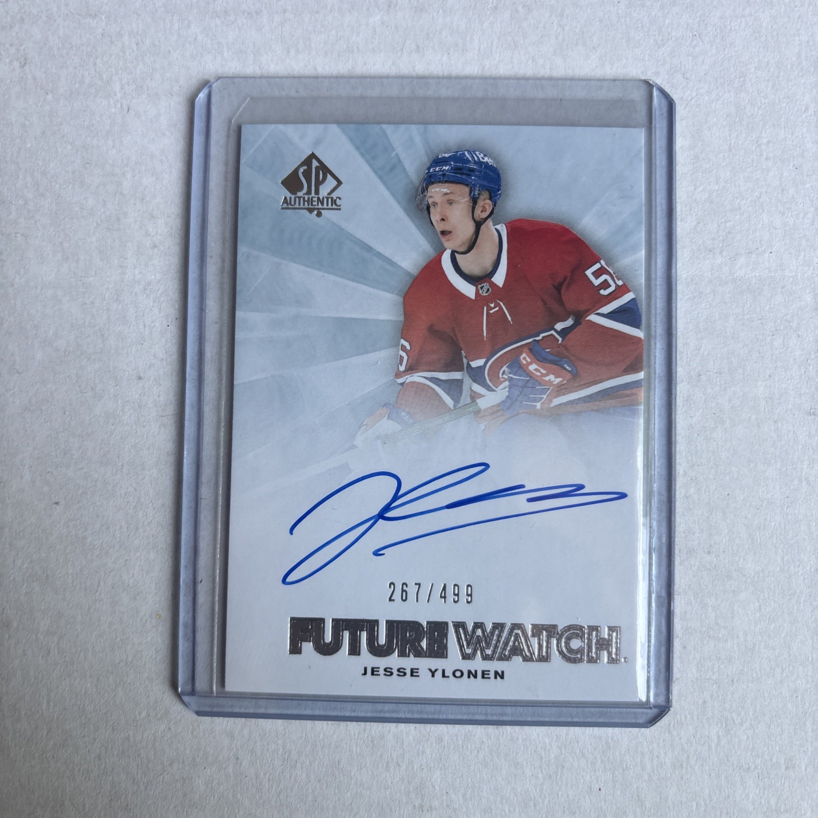 Jesse Ylonen #RFWA-JY 2021-22 SP Authentic Hockey 2011-12 Retro - Future Watch Autos