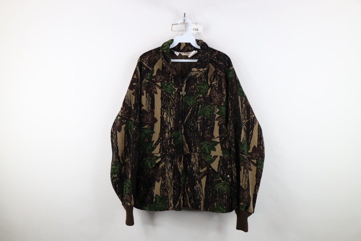 Vintage 90s Walls Mens Large Soft Cloth Trebark Camouflage Hunting