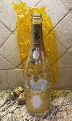 Louis Roederer Cristal Сhampagne 2015 750ml Empty Bottle W/ Cork