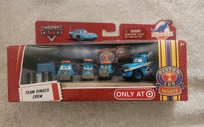 Disney Pixar Cars World of Cars Piston Cup Nights Team Dinoco Crew Target