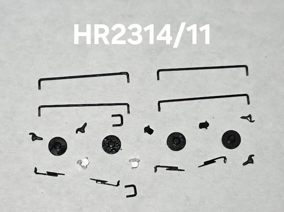 Rivarossi HR2314/11 Kleinteile (scheibenwischer,Haken,Puffer,etc.) H0 neu OVP