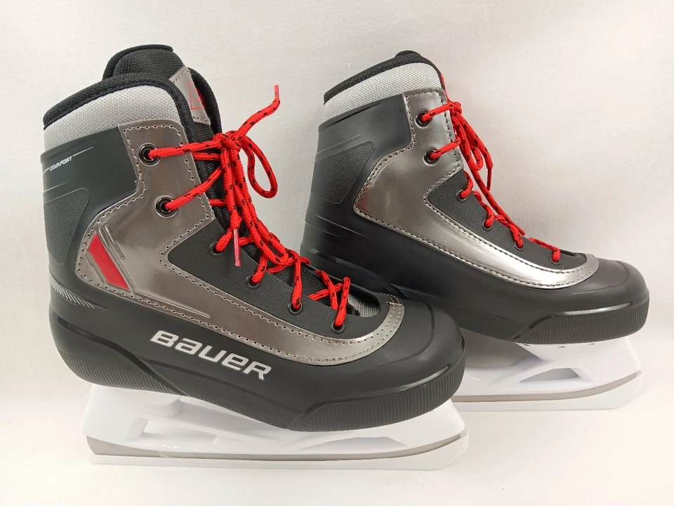 Bauer Expedition 休闲溜冰鞋青少年 4 码 — 第 2/4 张图片