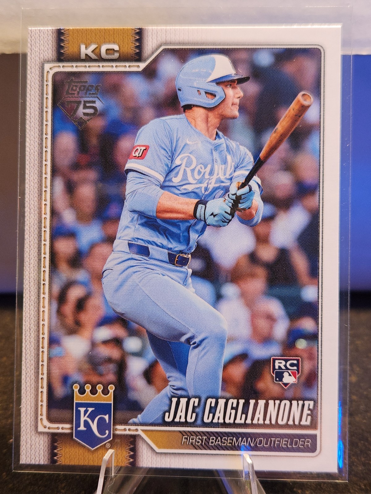 2026 Topps Series 1 - JAC CAGLIANONE #138 - Rookie RC Royals