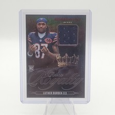 2025 Rookies & Stars 🔥 Rookie Royalty #RR-LBN Luther Burden Patch BLACK Bears🔥