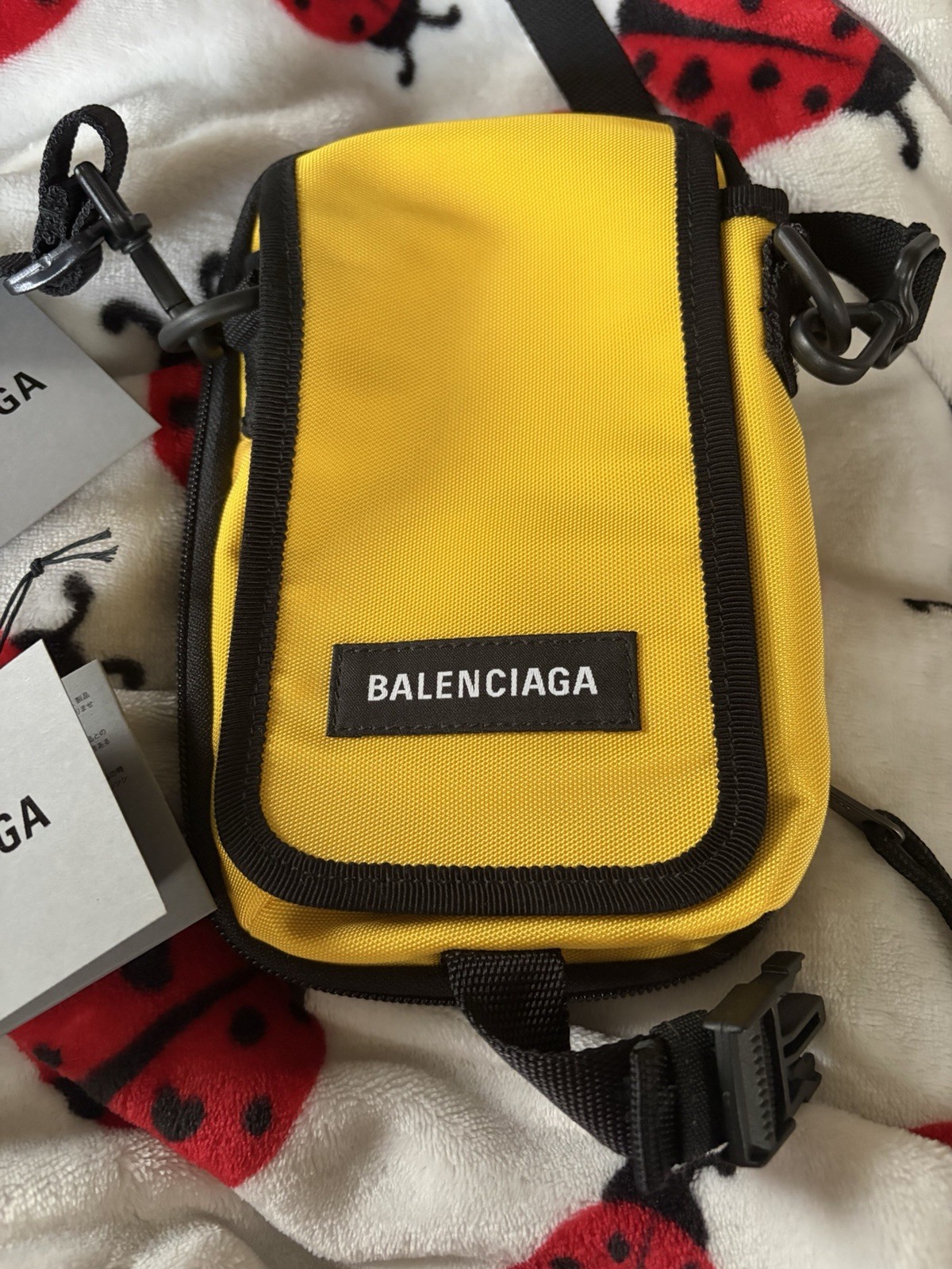 NWT Balenciaga Explorer Crossbody Pouch Authentic Saks Confirm