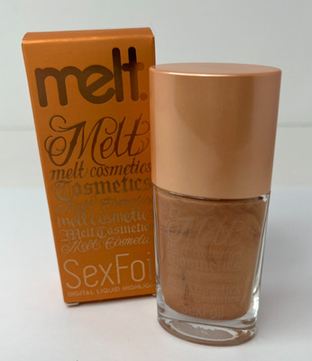 Melt Cosmetics Peaches & Cream Sexfoil Digital Liquid Highlight 30ml/1.01oz. NIB