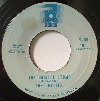 The Dovells, The Bristol Stomp / You Can't Sit Down, (7'', Single, Styrene), VG,