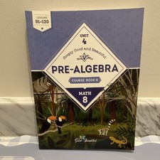 Good And Beautiful Pre algebra Course Book 4
