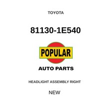Genuine 1997-2002 Toyota Corolla Headlight Assembly Right 81130-1e540