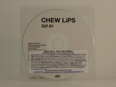 CHEW LIPS SALT AIR (H1) 1 Track Promo CD Single including Plastic Sleeve KITSUNE