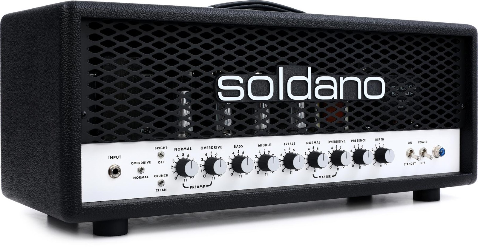 Soldano SLO-100 Super Lead Overdrive 100-watt Tube Head - Metal Grille
