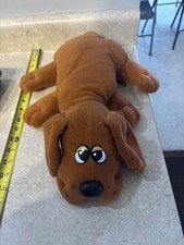 Vintage Tonka 1985 Pound Puppies RUMPLE SKINS Plush Copper Brown 17 Dog