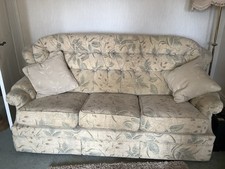 G Plan Sofa and Two Armchairs Natural Colour Great Condition. Collection Only