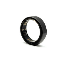 Oura Ring Gen 3 Heritage - Titanium - Size 12 - Stealth - HEAVILY SCRATCHED
