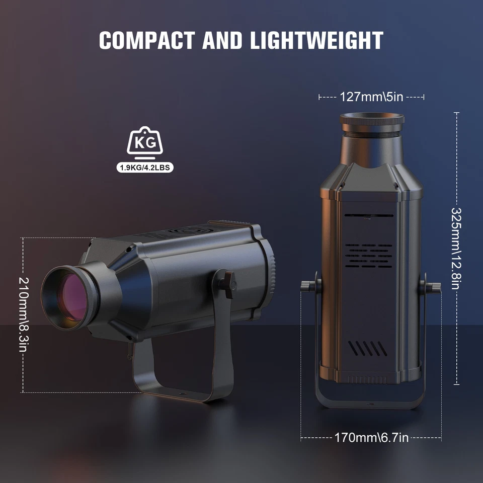 200W Spotlight RGB Pinspot  Zoomable COB Beam Stage Lighting DMX Disco Dj Light - Image 2 of 4