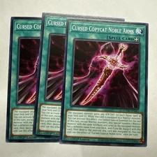 Cursed Copycat Noble Arms x3 (playset) DOOD-EN082 Common 1st Ed NM READY TO SHIP