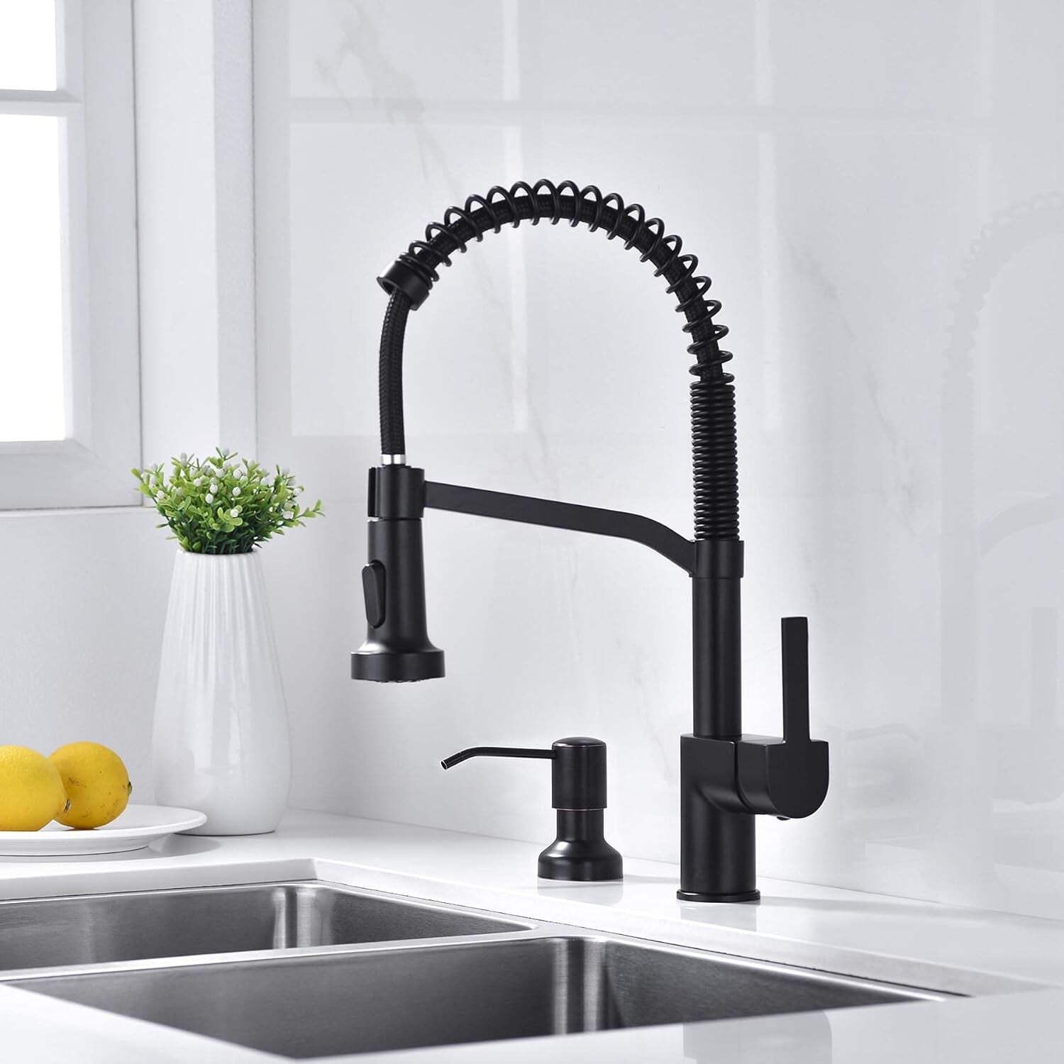 Kitchen soap dispenser