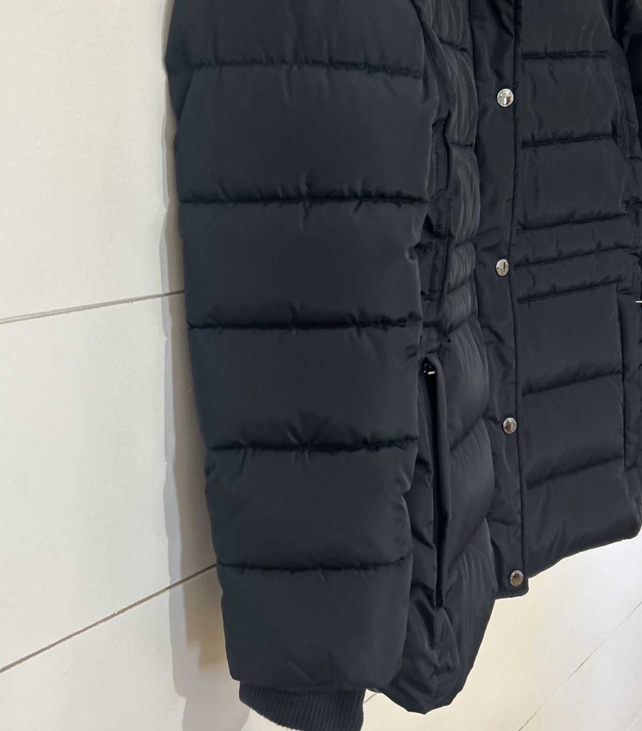 Tommy Hilfiger Down Women's Size Small Navy Blue Puffer Jacket thumbnail 8