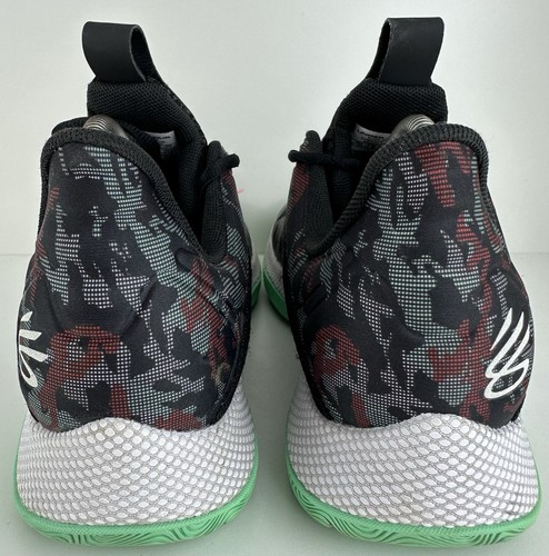Under Armour Curry HOVR Splash 2 Mens Size US 7 Black Anitfreeze Camo Shoes - Picture 4 of 10