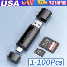 Card Reader USB 3.0 To SD Micro TF Memory Card Adapter PC Laptop Accessories Lot