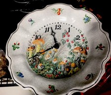 Mushroom Botanical Wall Clock Vintage Forest ...