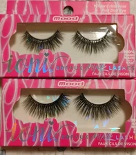 2 Count Ioni 100% handmade 3d faux mink lashes- Mood