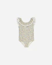 Rylee + Cru Margaret One-Piece Swimwear Bloom Size 4-5 Years Girls