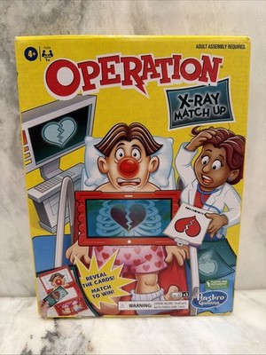 Operation X-Ray Match Up Game Hasbro NEW