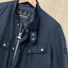 Barbour Giacca Cerata Taglia Media M Duke Nera Full Zip