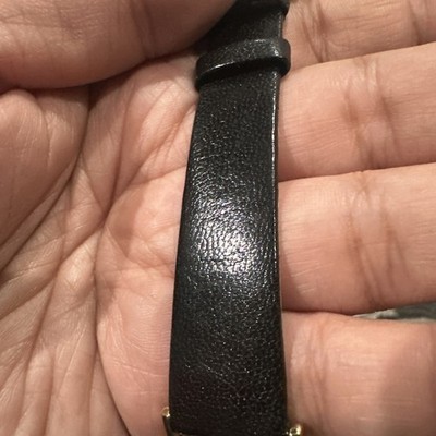 Working Vintage Belair Unisex Watch Swiss Black Roman New Battery‎ 32mm Fit 8in Belair Quartz Battery Watches for sale | eBay main image 4