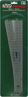 Kato HO #6 Left Turnout Manual Curve 2-862