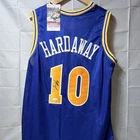 Tim Hardaway Golden State Warriors #10 Signed Basketball Jersey JSA Auth