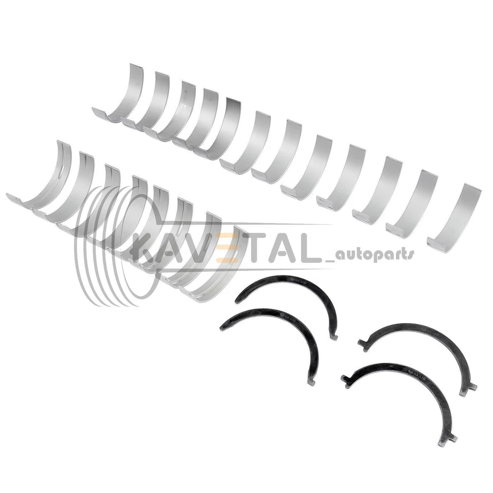 Juego de rodamientos principales y de varilla con arandelas de empuje para Jeep Grand Cherokee Ram 1500 3.0T Foto 4 de 4