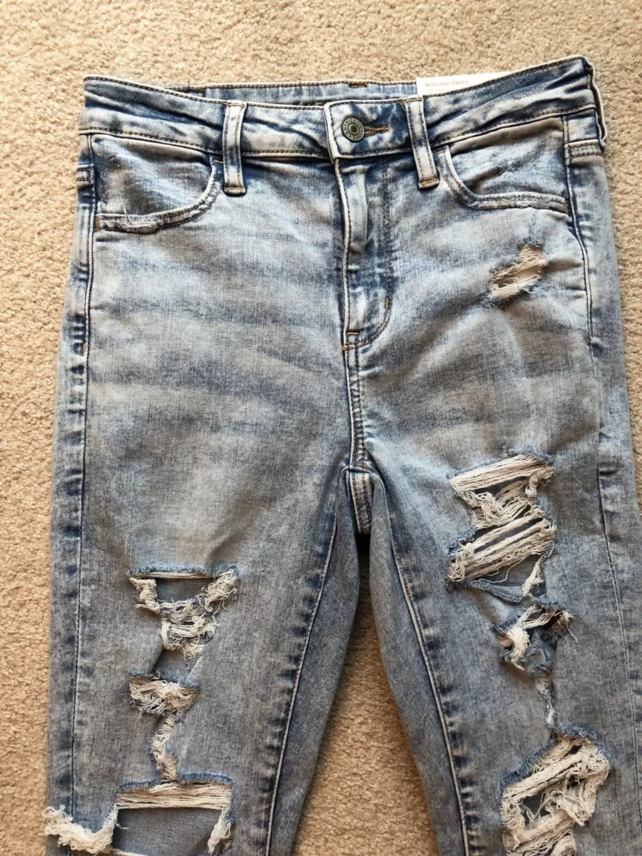 American Eagle Jeans Next Level HIGH RISE JEGGING DISTRESSED