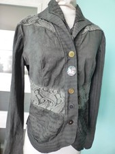 Elisa Cavaletti Grey Light Jacket Size M 10 12