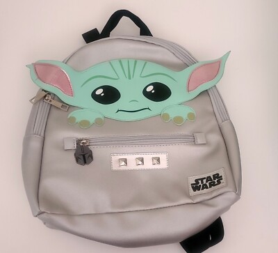 Star Wars mini backpack baby Yoda Grogu Mandalorian the child bag by ...