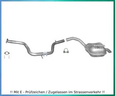 Auspuffanlage für Ford Galaxy Mondeo IV S-Max 2.0 TDCI ab 2010 Auspuff Schelle