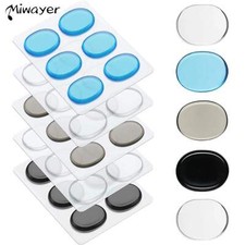 Miwayer 30 Pieces Drum Dampeners Moon Gels Silicone Gel Pads Soft Drum Dampeners