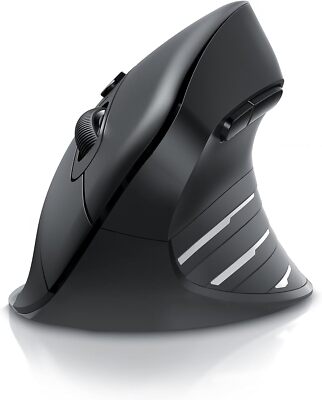 CSL - kabellose Maus Vertikal Bluetooth + Funk 2.4 GHz - Neues Modell - USB
