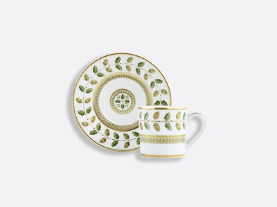 Bernardaud - Espresso Coffee Cup With Saucer Constance Bernardaud - 0657/91