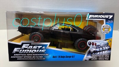 Mô hình xe Fast & Furious FF Dom & 1970 Dodge Charger R/T 1:24 Jada OT Mô hình xe Fast & Furious FF Dom & 1970 Dodge Charger R/T 1:24 Jada OT