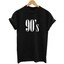 thumbnail 6 -  90's Print Women's Blouse Casual Loose T-Shirt Tee Short Sleeve Tops JJ