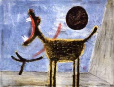 Howling Dog – Rufino Tamayo – Midcentury Art Print – Iconic Modern Art
